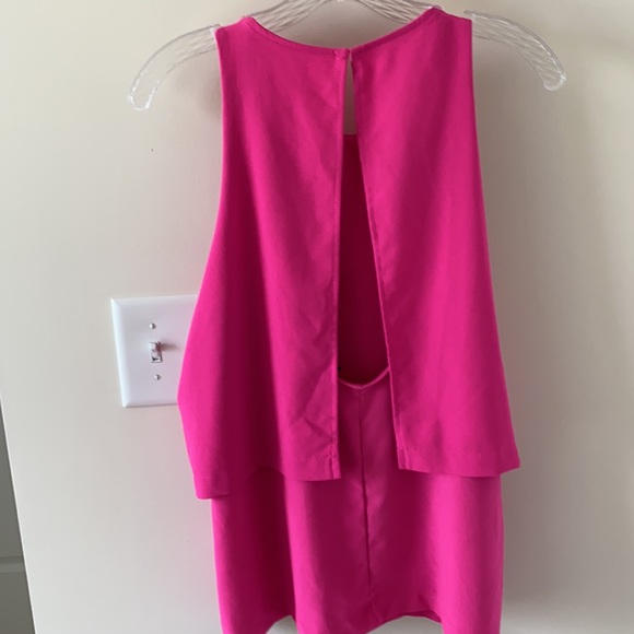 Pink Layered Blouse - Picture 3 of 4
